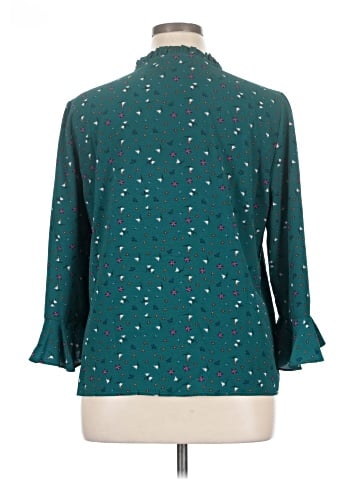 CeCe 3/4 Sleeve Blouse (view 2)