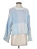 Jessica Simpson Color Block Blue Pullover Sweater Size S - photo 1