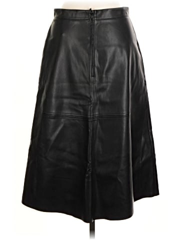 H&M Faux Leather Skirt (view 2)