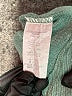 Pink Clover Teal Turtleneck Sweater Size S - photo 8