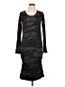 Monrow Camo Black Casual Dress Size L - photo 1