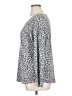 Zenergy by Chico's Animal Print Gray Pullover Sweater Size Lg (2) - photo 5