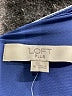 Ann Taylor LOFT Solid Blue Sleeveless Blouse Size 16 - photo 7