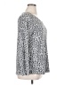 Zenergy by Chico's Animal Print Gray Pullover Sweater Size Lg (2) - photo 4