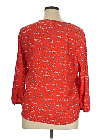 Collective Concepts 3/4 Sleeve Blouse (view 2)