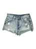 Blank NYC Blue Denim Shorts Size 27 waist - photo 1
