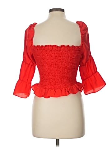 We're All Pretty Girls 3/4 Sleeve Blouse (view 2)