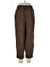 Sigrid Olsen 100% Linen Brown Linen Pants Size L - photo 1