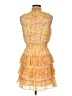 1.State 100% Polyester Paisley Yellow Cocktail Dress Size M - photo 2