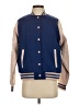 Forever 21 100% Polyester Color Block Blue Jacket Size S - photo 1