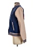 Forever 21 100% Polyester Color Block Blue Jacket Size S - photo 5
