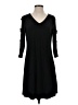 Last Tango Solid Black Casual Dress Size S - photo 1