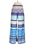 Copper Key Print Blue Casual Pants Size M - photo 1