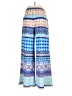 Copper Key Print Blue Casual Pants Size M - photo 2