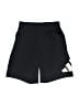 Adidas 100% Polyester Graphic Black Athletic Shorts Size S (kids) - photo 1
