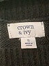 Crown & Ivy Stars Black Pullover Sweater Size S - photo 7