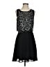Francesca's Graphic Black Cocktail Dress Size S - photo 1