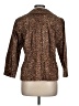 Joan Rivers Animal Print Brown Blazer Size L - photo 2