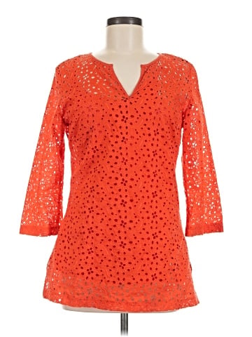 Talbots 3/4 Sleeve Blouse (view 1)