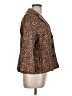 Joan Rivers Animal Print Brown Blazer Size L - photo 4
