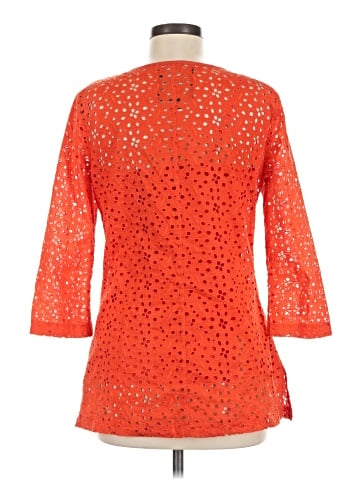 Talbots 3/4 Sleeve Blouse (view 2)