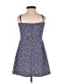 French Connection Polka Dots Blue Casual Dress Size 2 - photo 2