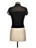 Hot Topic Black Short Sleeve Turtleneck Size M - photo 2