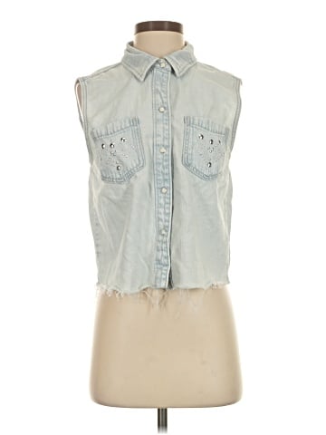 Lucky Brand Sleeveless Button-Down Shirt (view 1)