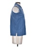 Outer Banks Blue Sleeveless Button-Down Shirt Size S - photo 4