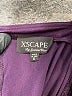 Xscape 100% Polyester Solid Purple Cocktail Dress Size 6 - photo 7