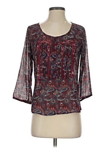 Full Tilt 3/4 Sleeve Blouse (view 1)