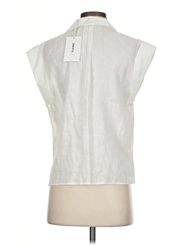 FRAME Sleeveless Button-Down Shirt (view 2)