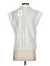FRAME 100% Linen Ivory Sleeveless Button-Down Shirt Size XS - photo 2
