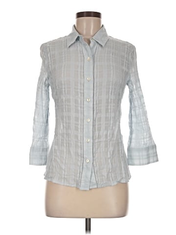 Banana Republic 3/4 Sleeve Button-Down Shirt (view 1)