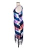 Venus Graphic Blue Cocktail Dress Size XL - photo 5
