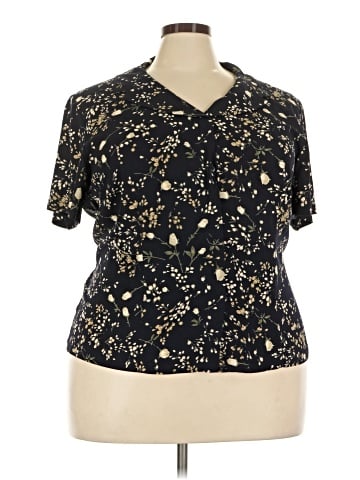 Norton McNaughton Short Sleeve Blouse (view 1)