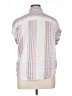 True Craft Stripes White Sleeveless Button-Down Shirt Size XL - photo 2