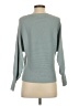 Pink Rose Teal Pullover Sweater Size S - photo 2