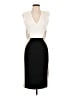 Stella McCartney Color Block Ivory Cocktail Dress Size EU (IT) 46 / US 10 - photo 1