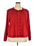 misook Red Long Sleeve Blouse Size 2X - photo 1