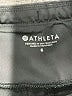 Athleta Stripes Black Athletic Shorts Size 6 - photo 3