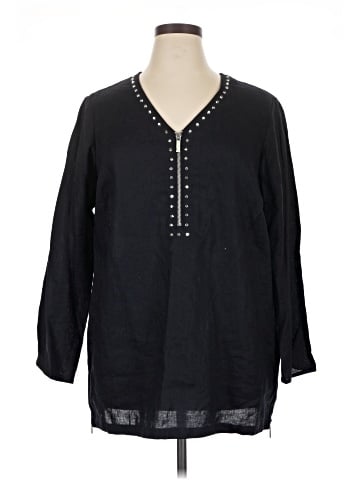 MICHAEL Michael Kors 3/4 Sleeve Blouse (view 1)