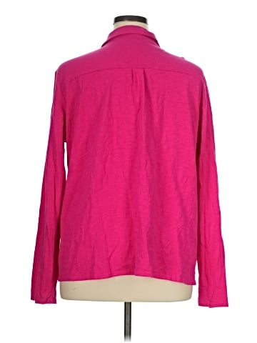 Long Tall Sally Long Sleeve Button-Down Shirt (view 2)