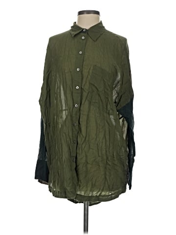 Free People 3/4 Sleeve Button-Down Shirt (view 1)