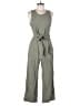 Alex Marie Solid Green Jumpsuit Size 8 - photo 1