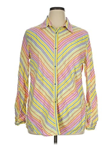 Diane Gilman Long Sleeve Button-Down Shirt (view 1)