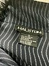 Halston 100% Polyester Stripes Black Long Sleeve Blouse Size 12 - photo 3