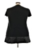 Venezia Black Short Sleeve Blouse Size 22 - 24 Plus - photo 2