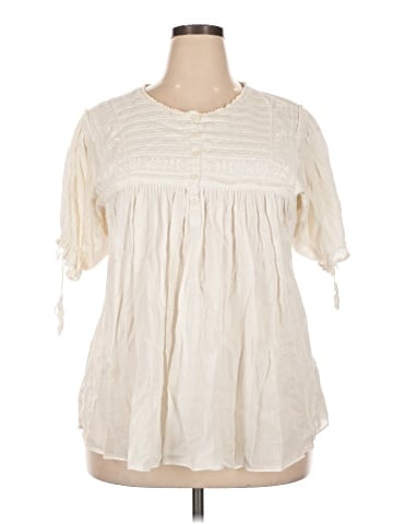 ECI Short Sleeve Blouse (view 1)