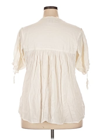 ECI Short Sleeve Blouse (view 2)